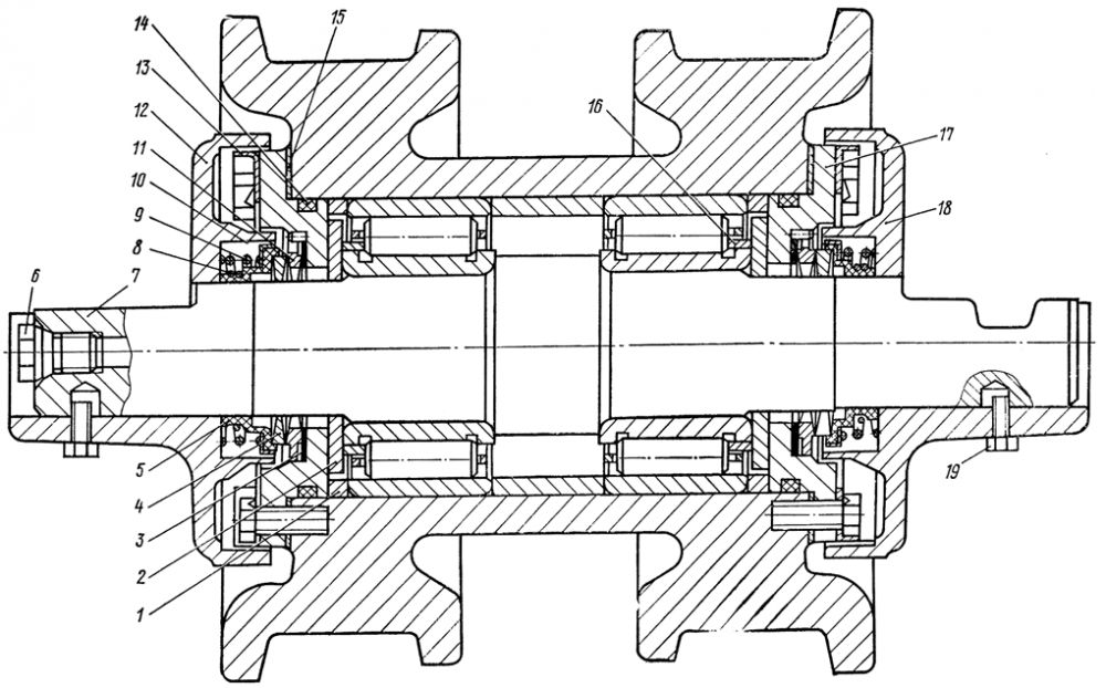 Ремонт опорных катков