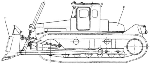 Бульдозер ДЭТ-250М2Б1